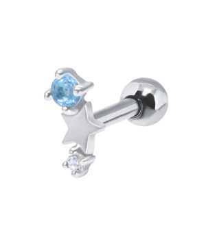 March Birthstone Helix Ear Piercing TIP-3600